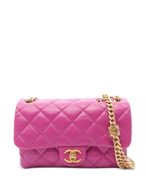 CHANEL Pre-Owned Matelasse chain shoulder bag Pink 1080923HCT7HUH0