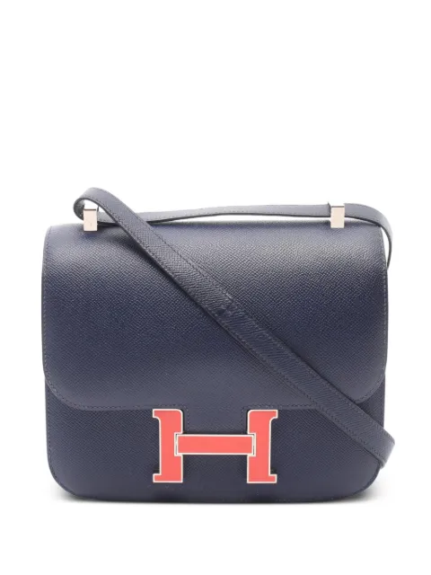 Hermès Pre-Owned 2016 Constance 24 shoulder bag Blue 1080763X