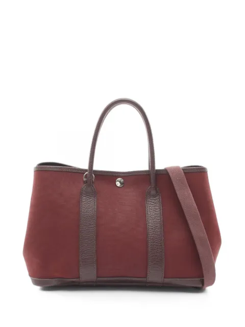 Hermès Pre-Owned 2005 TPM Garden Party tote bag Red 1079925IINSQUARE