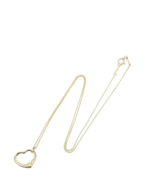 Tiffany & Co Eyewear 2010s Open Heart necklace Gold 1079343
