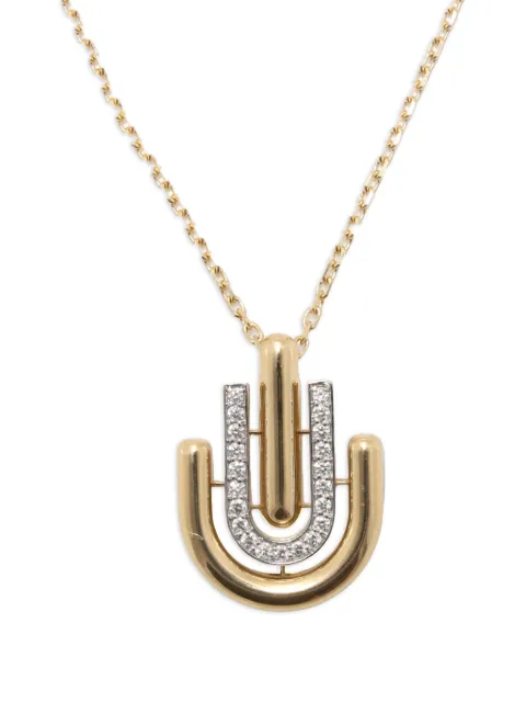 David Webb Unity diamond necklace Gold 50574N2PYXXX