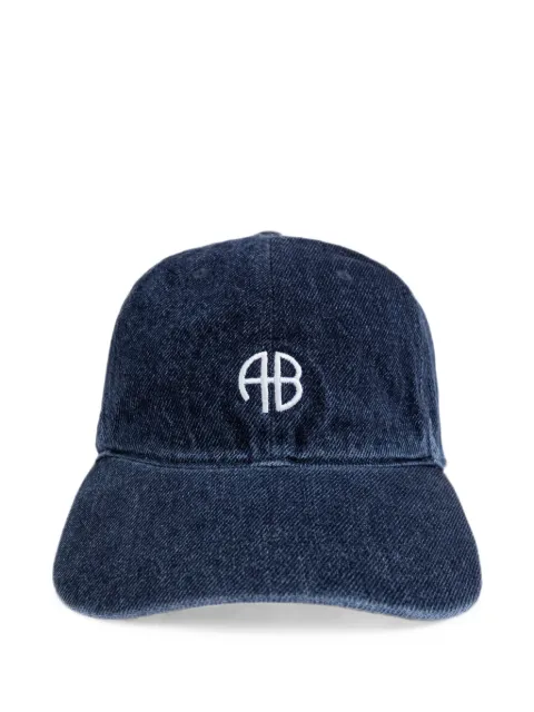 ANINE BING Jeremy denim baseball cap Blue A1212243WHD930
