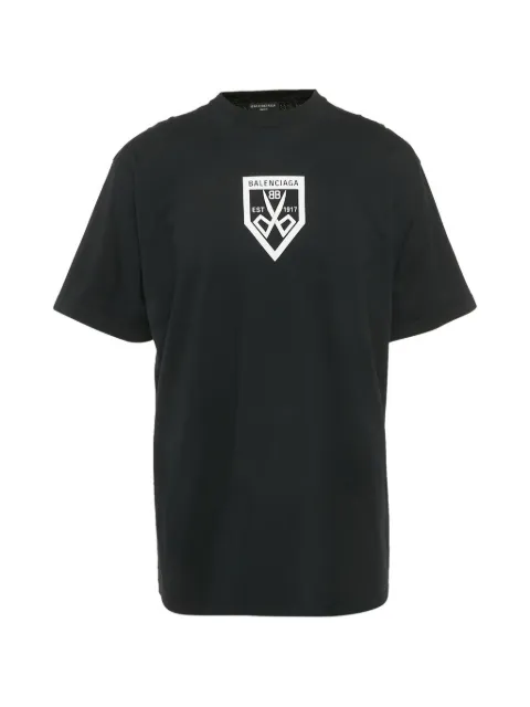 Balenciaga Pre-Owned Unifit logo-print T-shirt Black 1277569