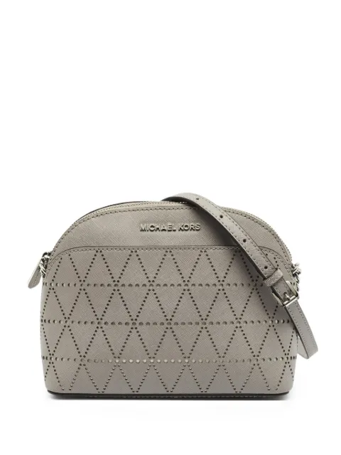 Michael Kors Vintage Emmy perforated shoulder bag Grey 1357411
