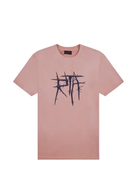 RTA Liam Thorn cotton T-shirt Pink MCHPK911T1192CKRTH