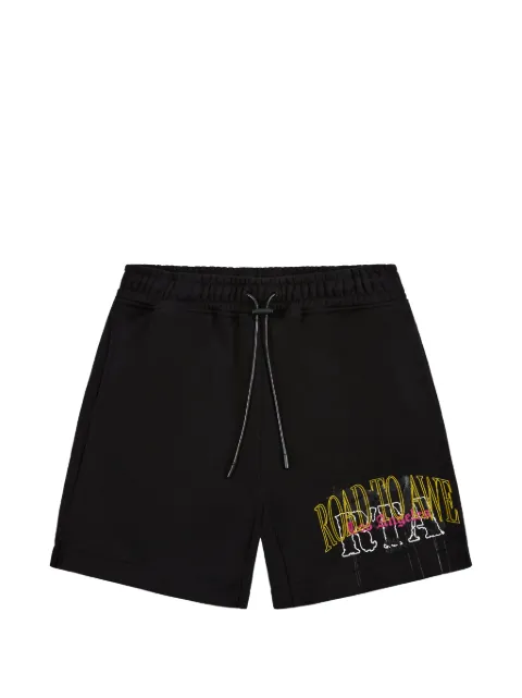 RTA Clyde logo-print shorts Black MCHPK909B1196