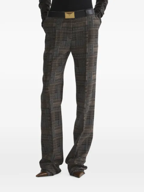Mugler low waist straight pants Grey 26F1PA05301043
