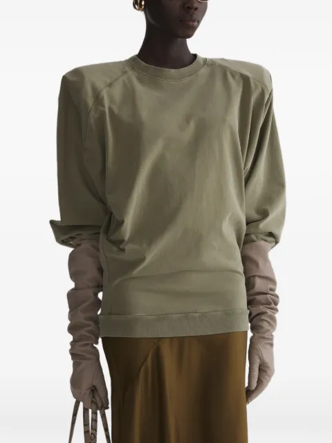 Mugler bat long sleeve T-shirt Neutrals 26F3TS01306032