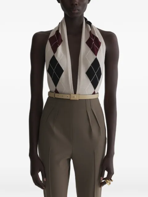 Mugler cashmere argile bodysuit Neutrals 26F2BO03241146
