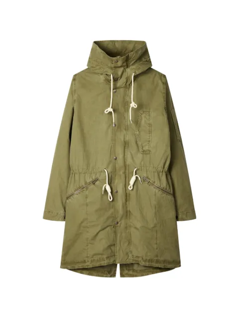 PS Paul Smith drawstring hooded coat Green M2RA139W22730