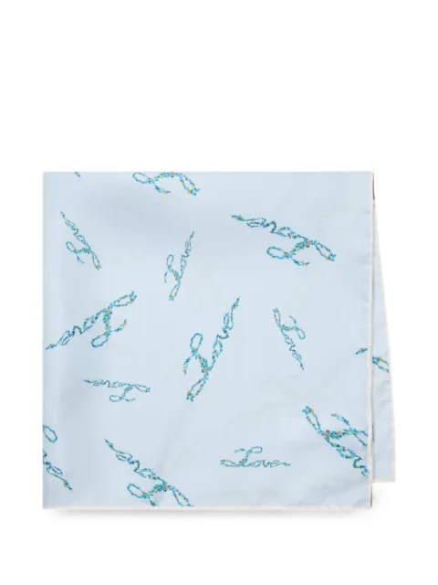Paul Smith light-blue Love-print bandana Blue M1A161PW088