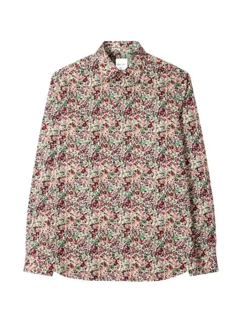 Paul Smith slim-fit multicolour ditsy floral print shirt Neutrals M1RA113W03103