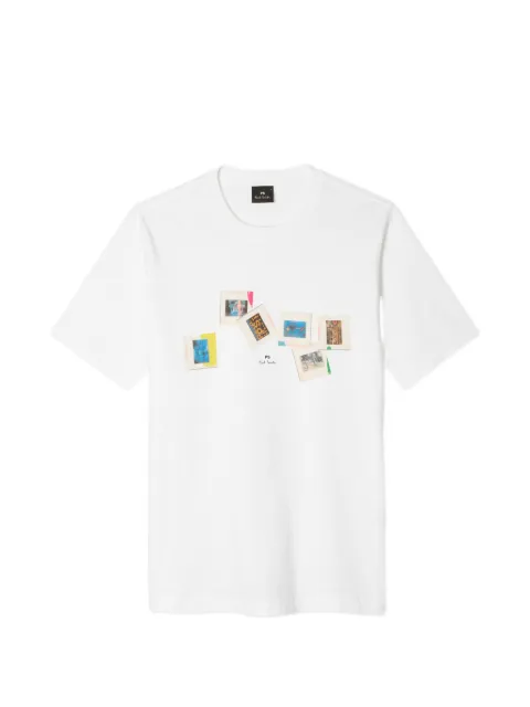 PS Paul Smith white Slides T-shirt White M2R011RWP6873