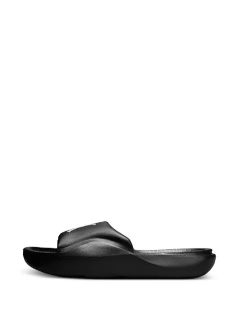 Jordan Franchise logo-print slides Black HF3263