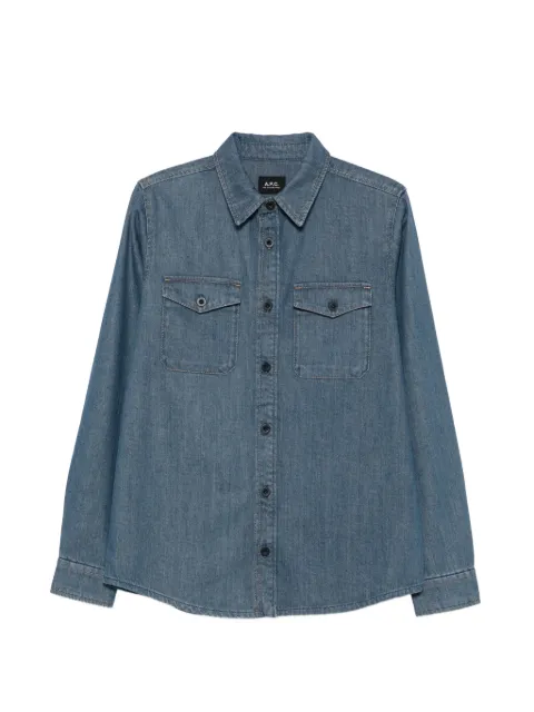 A.P.C. denim shirt Blue COHPUH32083