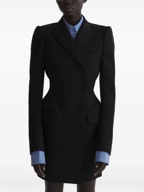 Mugler mini hourglass dress jacket Black 26F1RO18741020