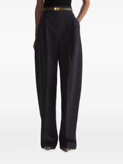 Mugler high-waist straight pants Grey 26F1PA05291042