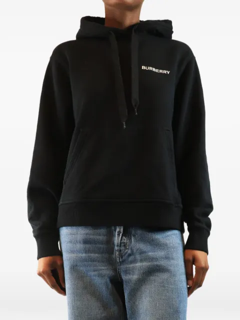 Burberry Pre-Owned logo-print hoodie Black BLACKHORSEFERRYHOODIE