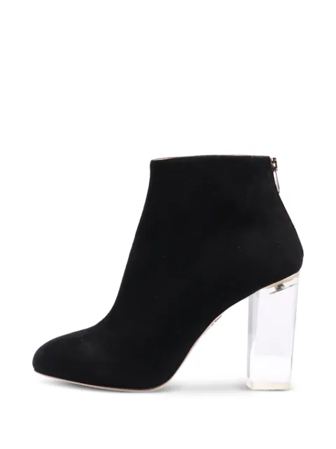 Charlotte Olympia block-heel ankle boots Black BLACKSUEDEANKLEBOOT