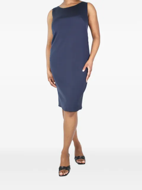 Akris sleeveless mid-length dress Blue BLUESLEEVELESSMIDIDRESS