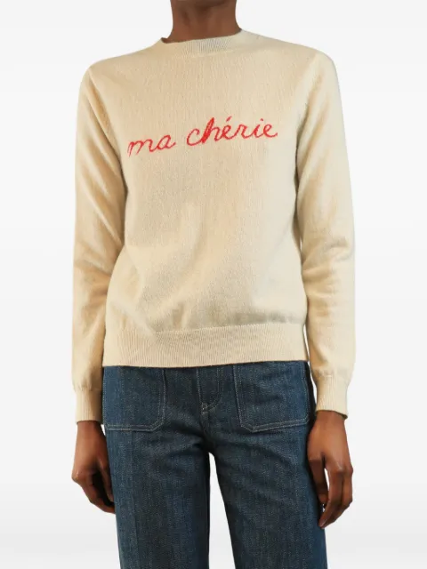JUMPER1234 Ma Cherie sweater Neutrals CREAMMACHERIECASHMEREJUMPER