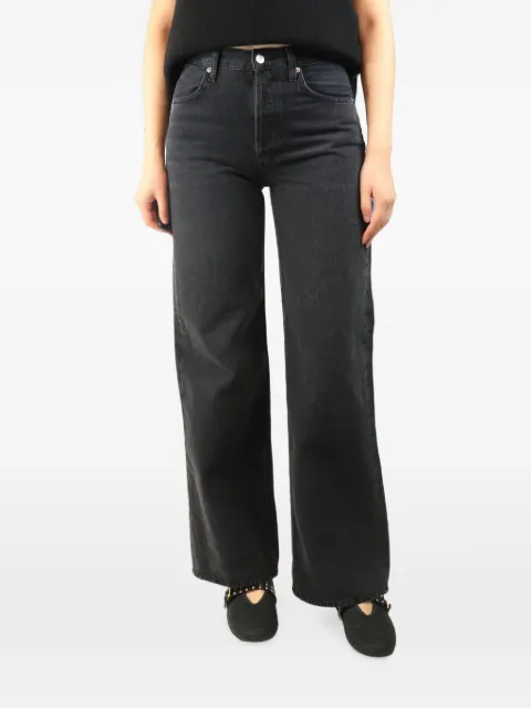 Citizens of Humanity Annina washed-effect jeans Black CHARCOALANNINAWASHEDJEANS