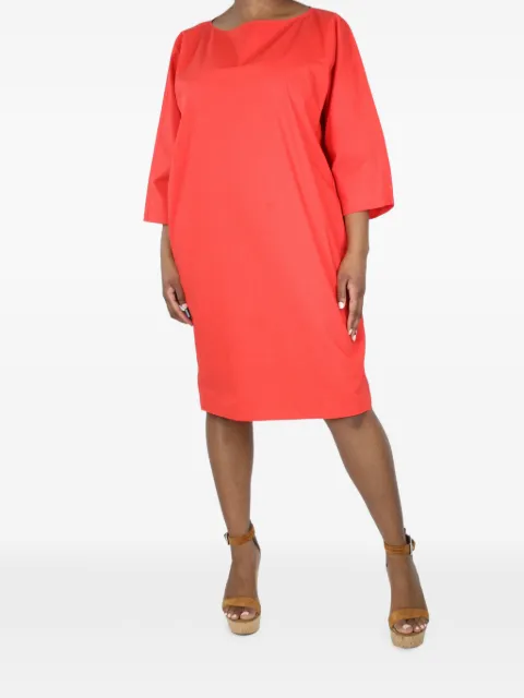 Sofie D'hoore boat-neck mini dress Red REDOVERSIZEDMIDIDRESS