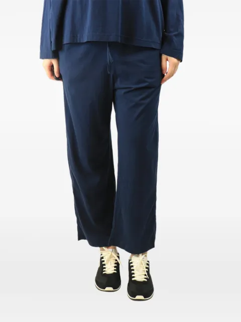 Sofie D'hoore long-sleeve trouser set Blue NAVYCOTTONTOPANDTROUSERSET