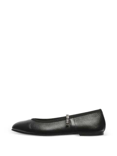 Kate Cate Juliette Double Chain ballet flats Black BLACKJULIETTEDOUBLECHAINBALLETFLATS
