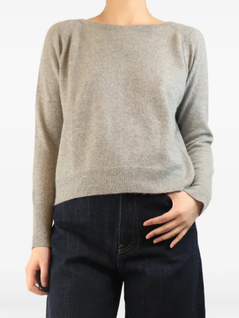 English Weather raglan-sleeve sweater Grey GREYCASHMEREJUMPER