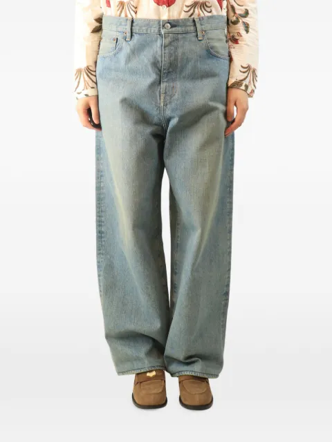 Levi's Vintage Clothing x Junya Watanabe washed wide-leg jeans Blue BLUEWASHEDWIDELEGJEANS