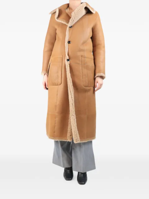 JOSEPH Maybelle reversible shearling coat Neutrals BROWNMAYBELLEREVERSIBLESHEARLINGCOAT