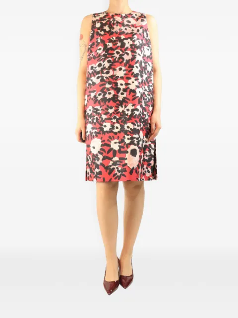 Marni Pre-Owned sleeveless printed midi dress Red PINKSLEEVELESSPRINTEDMIDIDRESS