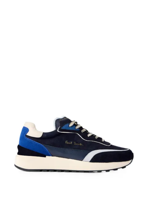 Paul Smith navy leather Aston trainers Blue M1SATN09WNUB