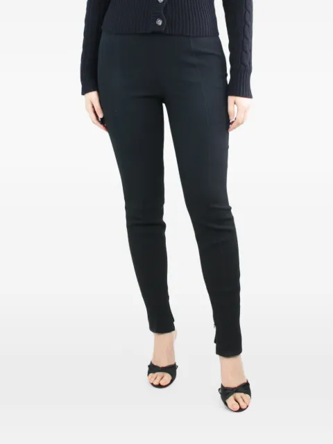 Dolce & Gabbana Pre-Owned elasticated zipped-cuff trousers Black BLACKELASTICATEDTROUSERS