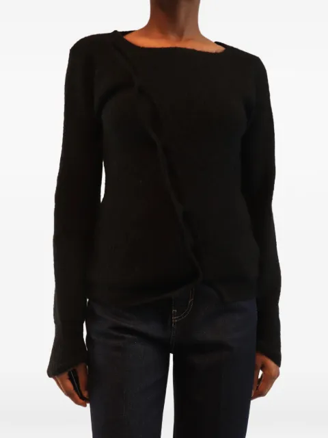 KHAITE Pre-Owned off-the-shoulder sweater Black BLACKOFFTHESHOULDERJUMPER