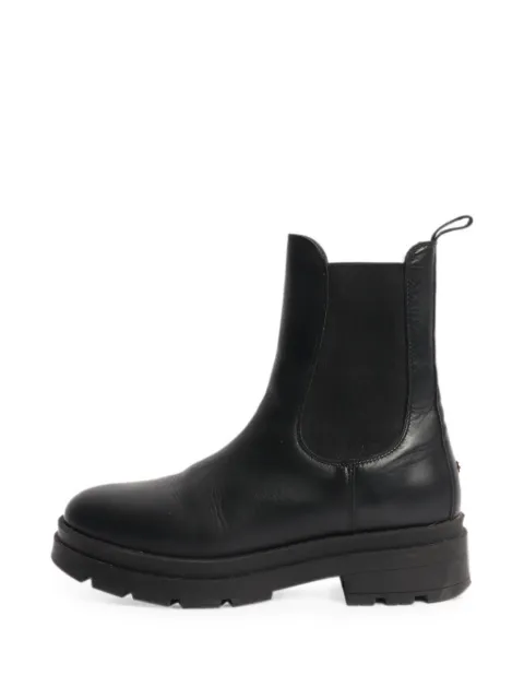 ANINE BING leather chelsea boots Black BLACKLEATHERANKLEBOOTS