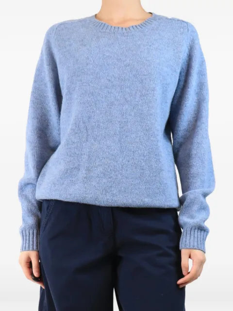 NN07 crew-neck wool sweater Blue BLUEWOOLJUMPER