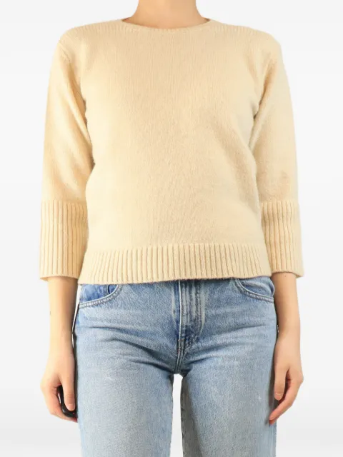 Margaret Howell cashmere sweater Neutrals CREAMCASHMEREJUMPER