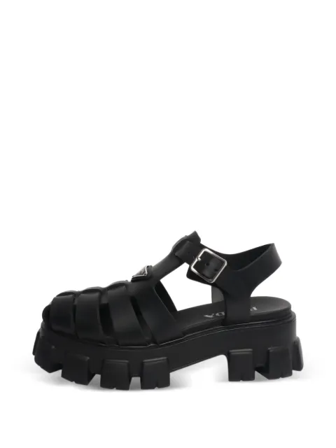 Prada Pre-Owned platform sandals Black BLACKPLATFORMSANDALS