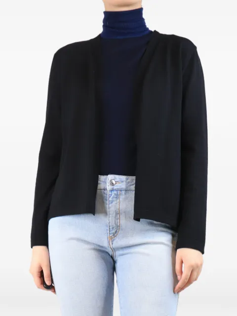 BAMFORD pleated-back cardigan Black BLACKPLEATEDBACKCARDIGAN