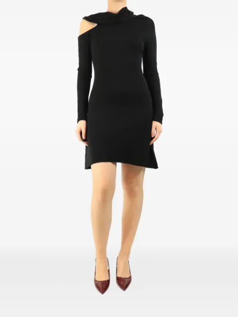 Courrèges Pre-Owned off-the-shoulder mini dress Black BLACKOFFTHESHOULDERMINIDRESS