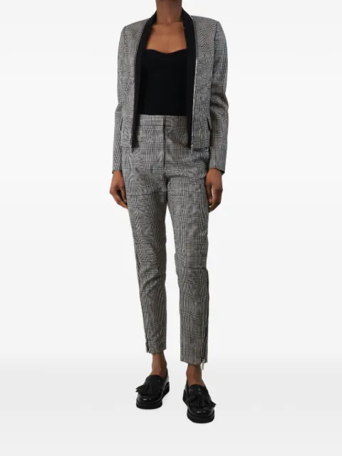 Stella McCartney Pre-Owned Glen plaid-pattern suit Grey GREYPLAIDSUITSET