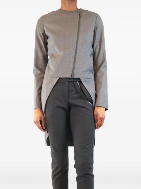 Brunello Cucinelli Vintage dropped-hem jacket Grey GREYDROPPEDHEMJACKET