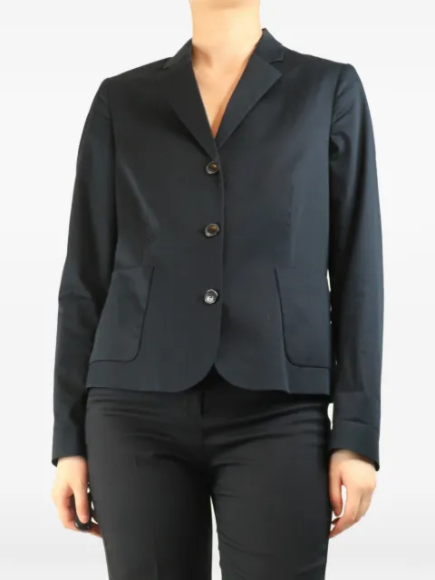 Filippa K single-breasted notched-lapel blazer Black BLACKBLAZER