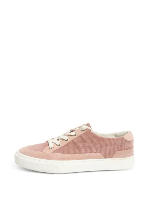Hermès Pre-Owned H corduroy sneakers Pink PINKCORDUROYTRAINERS