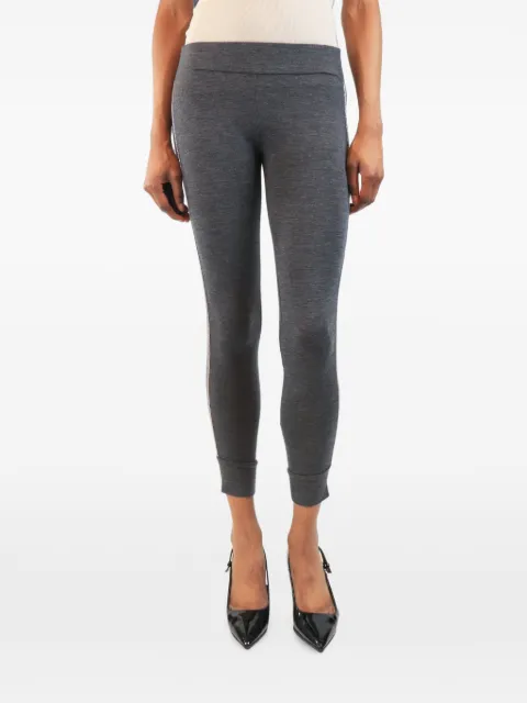 Brunello Cucinelli Vintage bead-embellished leggings Grey GREYBEADEMBELLISHEDLEGGINGS