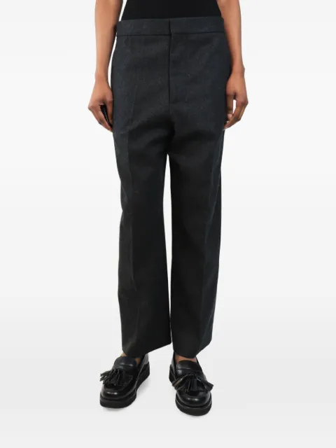 Alaïa Pre-Owned straight-leg trousers Grey GREYWOOLTROUSERS