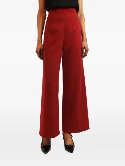 Sergio Hudson wide-leg trousers Red REDWIDELEGTROUSERS