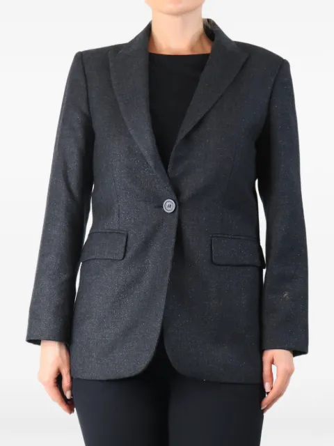 Peserico sparkly virgin-wool blazer Grey DARKGREYSPARKLYWOOLJACKET